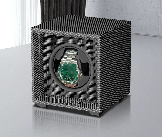 Remontoir Texture Carbone, version 1 montre #Capacité_1 montre