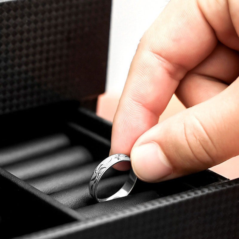 Coffret à Tiroir, tiroir pour bagues et bracelets