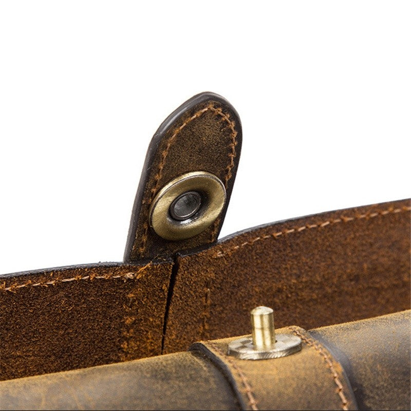 Étui Rouleau Vintage, détail de la pression