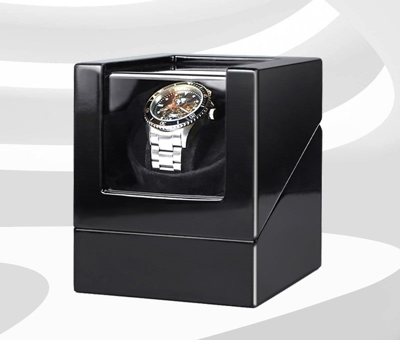 Remontoir Écrin Laqué noir, 1 montre
