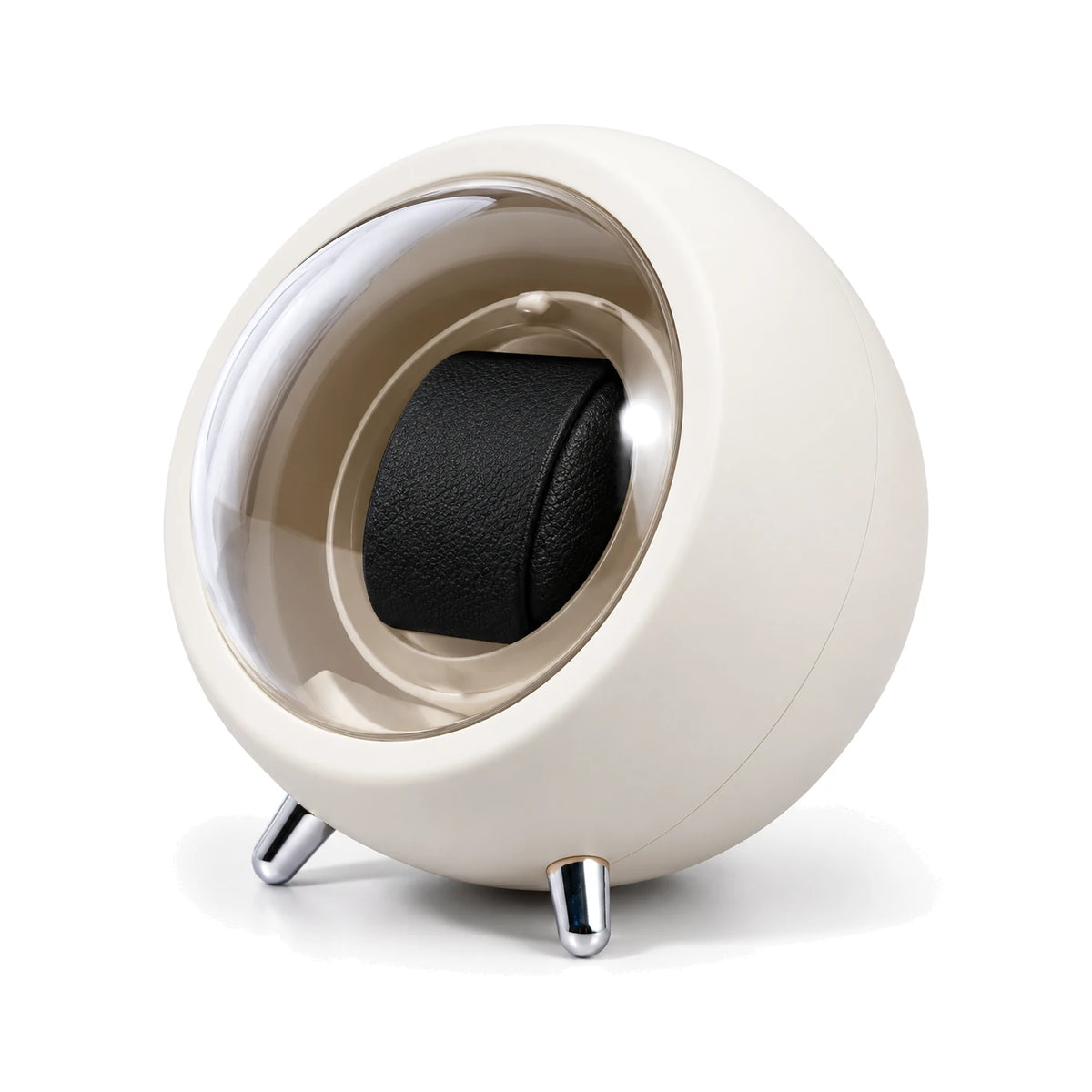 Remontoir Galet ivoire, 1 montre, fond blanc #Couleur_Ivoire