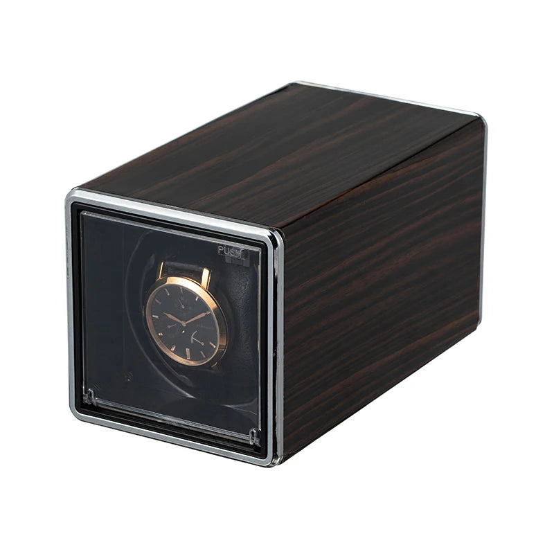 Remontoir Monolithe Laqué façon ébène, 1 montre